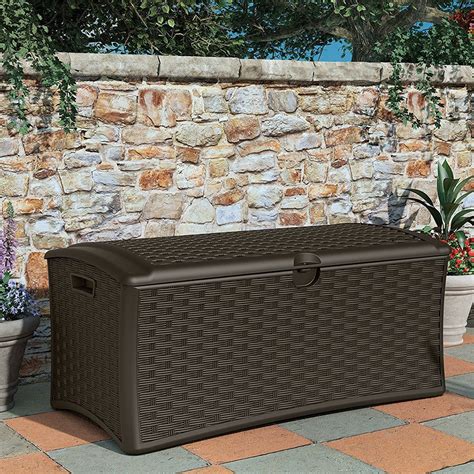 swimming pool electrical deck box|best outdoor deck storage box.